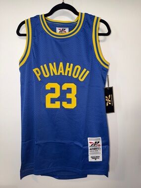 🏀🇺🇸🏀 Barack Obama Punahou High School Jersey - Size M